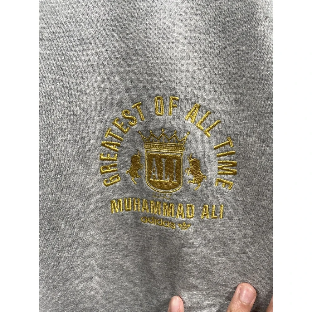 ADIDAS Y2K Muhammad Ali Track Jacket Greatest Of All Time Legend Hoodie Mens‎ XL